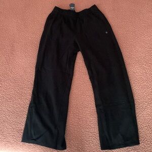 BRAND NEW with tags Hollister Black open leg sweatpants